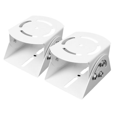 TEHAUX 2pcs Security Mount Bracket Wall-Mounted Support for Monitoring for Enhanced Coverage