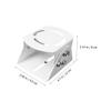 TEHAUX 2pcs Security Mount Bracket Wall-Mounted Support for Monitoring for Enhanced Coverage view 2