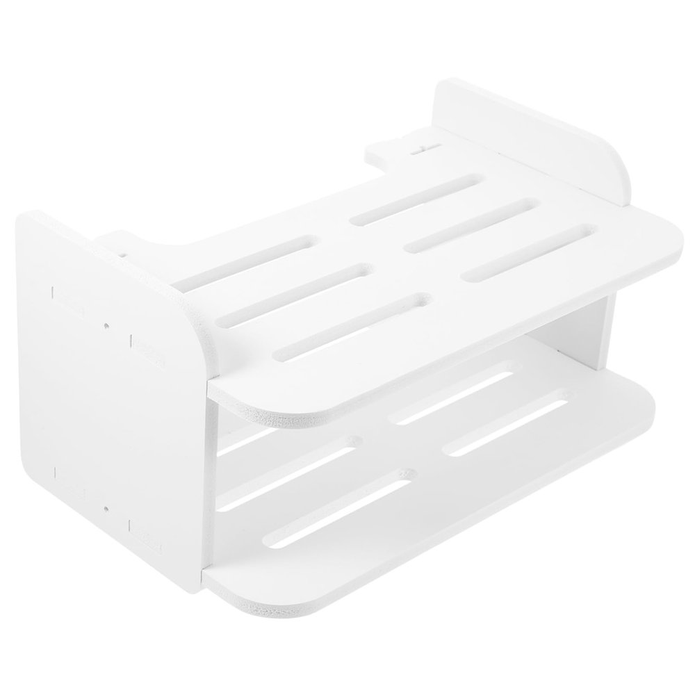 SOLUSTRE No-drilling Router Holder Cable Boxes Wall Mount Shelf Router Storage Rack