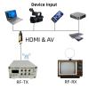 Multi-Channel VHF UHF Analog TV Transmitter, Modulator RCA Coaxial Adapter with Antenna view 4