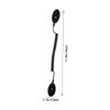 CHICAMPERA 4pcs Retractable Anti-lost Tether for Phones and Tablets Adhesive Hook Remote Control Leash Durable Anti-theft Phone Tether Secure Attachment for Home and Display Use view 2