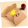 ERINGOGO 13cm x 13cm Kraft Paper Cases Reusable Holder Sleeves Kraft Paper DVD Sleeves Kraft Applicater view 3