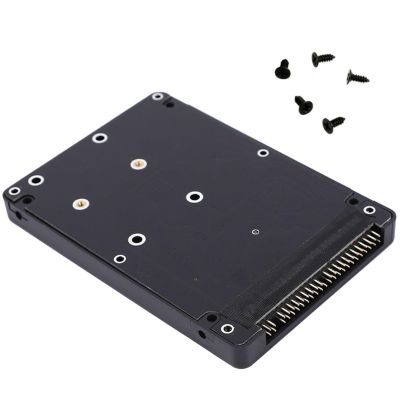 Hard Drive Enclosure, MSATA to 2.5 Inch IDE Hard Drive Enclosure SSD Case Adapter Card 44PIN Converter