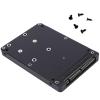 Hard Drive Enclosure, MSATA to 2.5 Inch IDE Hard Drive Enclosure SSD Case Adapter Card 44PIN Converter view 1