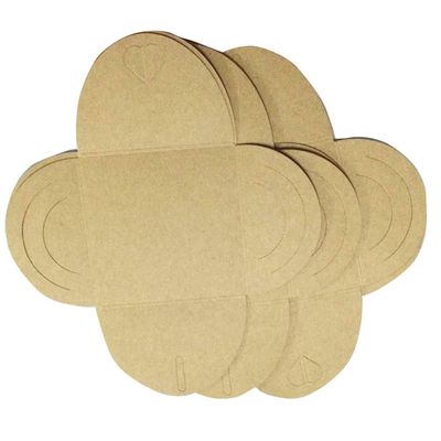 CHILDWEET 50pcs Kraft Paper Cd Sleeves Cd Envelopes for Replay Vintage Classic Style