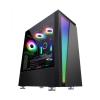 ATX/MATX/ITX/E-ATX mid-Tower Computer case, Tempered Glass Side Panel Vertical GPU Bracket Supports Water Cooling view 1