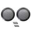 2Pcs Car Audio Speaker Cover Mesh Horn Guard Decorative Circle Grille Protector 6.5" view 1