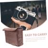 BRIGHTFUFU Camera Insert Bag Nylon Camera Case for Backpack Padded Protective for Dslr or Compact Camera Easy to Clean for Outdoor Use view 3