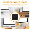 LIFKICH Desk Grommet Wire Organizer 6pcs Cable Hider Box for Hole Desktop Organizer view 3
