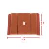 4Pcs Camera Bag Insert Divider Foam Partition with Magic Tape, Sticky Strap Padded Camera Bag Baggies Bag Inserts Dividers view 3