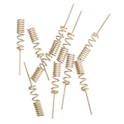 Ciieeo 10pcs Coil Spring Antenna Phosphor Copper Design for Enhanced Signal Transmission in Networking Systems