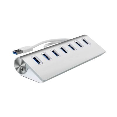 NUOBESTY Portable USB Hub Ports Compact Data Hub for and More High-Speed Data to Play Design for Easy Device Connection