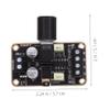 Unomor 5W*2 Dual Channel Digital Audio Amplifier Board Module for DIY Speakers Compact Stereo Sound Amplifier Enhanced Audio Performance for Home and Portable Use view 2