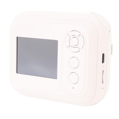 48MP HD Instant Camera, Instant Print Digital Camera with 6X Zoom, ABS Material, 20 Built-in Frames, 5 Filters, Adorable Exterior Design for Birthday (Beige)