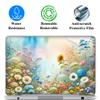 11.6 12 Inch Laptop Skin Sticker Cover Premium Sticker Cover Art Decal Decorative (Included 2 Wrist Pad Skins) - Wild Flower Painting view 2