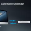 2.5 Inch to USB 3.0 External Hard Drive Enclosure Ultra Slim SSD HDD Case Support 4TB 6Gbps UASP Hot Swap (Greensen3yv1xe9oni-5S) view 3