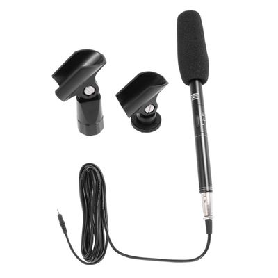 OFFSCH 1set Portable Interview Microphone for Outdoor Recording Camera Mic for Smartphones and Shock-Resistant Design Professional Voice Pickup for Live Streaming and Interviews