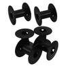 Mikikit 6pcs Plastic Empty Spools for Diy Projects Wire Organization Spool Cable Storage Electric Cable Organizer Reel view 1