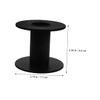 Mikikit 6pcs Plastic Empty Spools for Diy Projects Wire Organization Spool Cable Storage Electric Cable Organizer Reel view 2