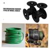 Mikikit 6pcs Plastic Empty Spools for Diy Projects Wire Organization Spool Cable Storage Electric Cable Organizer Reel view 3