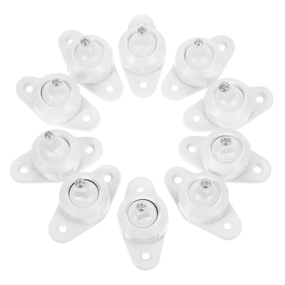 SHINEOFI 10pcs Alarm Detector Wall Mount Bracket for Security Sensors Easy Install Holder for Home Office and Retail Use