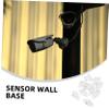 SHINEOFI 10pcs Alarm Detector Wall Mount Bracket for Security Sensors Easy Install Holder for Home Office and Retail Use view 4