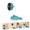 VILLCASE Portable Usb Dolphin Base Fan Mobile Phone Holder Cooling Fan for Office Bedroom and Travel Lightweight Rechargeable and view 4