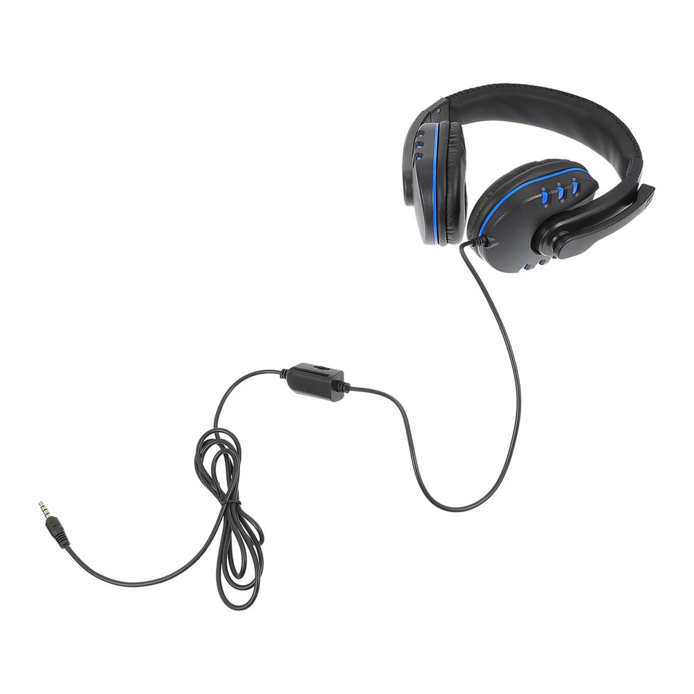 BRIGHTFUFU Noise Reduction Gaming Headset with Control Compatible Over Ear Design Comfortable Fit and Combination