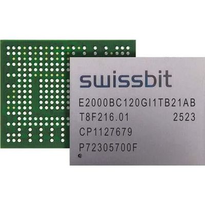 SE2000BC120GI-1TB2-1CB-STD Solid State Drives - SSD Industrial BGA PCIe SSD, E2000, 120 GB, 3D TLC Flash, 40C to +85C