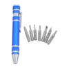 Hohopeti Multifunctional Screwdriver Pen Set Lightweight Aluminum Alloy Repair Tool for Eyeglasses Electronics and Devices Precision for Versatile Use view 1