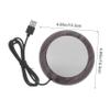 Mikinona Reusable Electric Mug Warmer Heating for Coffee Tea and Beverages Compact USB Cup Warmer Energy-Saving Function for Desk Use view 2