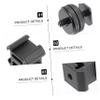 TEHAUX DSLR Camera Base Hot Shoe Converter Tripod Mount Adapter for Flash Holder view 3