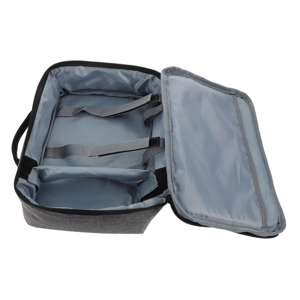 FELTECHELECTR Projector Carrying Case for Home Office Portable Storage Bag Handle Digital Projector Accessory Pouch for Layers