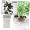 TEHAUX 4bags Christmas Fake Snow Decor Each Artificial Snowflake Adornment for Atmosphere Safe Super Absorbent Polymer for Tree Lawn Roof Photo Props view 4