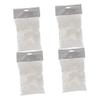 TEHAUX 4bags Artificial Snow Decoration of Christmas Fake Snow for Holiday Decor Displays and Party Use Realistic Simulation Snowflakes for Festive Atmosphere view 1