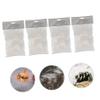 TEHAUX 4bags Artificial Snow Decoration of Christmas Fake Snow for Holiday Decor Displays and Party Use Realistic Simulation Snowflakes for Festive Atmosphere view 2