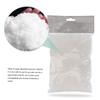 TEHAUX 4bags Artificial Snow Decoration of Christmas Fake Snow for Holiday Decor Displays and Party Use Realistic Simulation Snowflakes for Festive Atmosphere view 4
