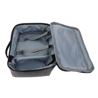 ARTIBETTER Layered Projector Storage Bag Compact Portable Case for Digital Projectors Travel Office Use Handle Bag Screen Travel Pouch