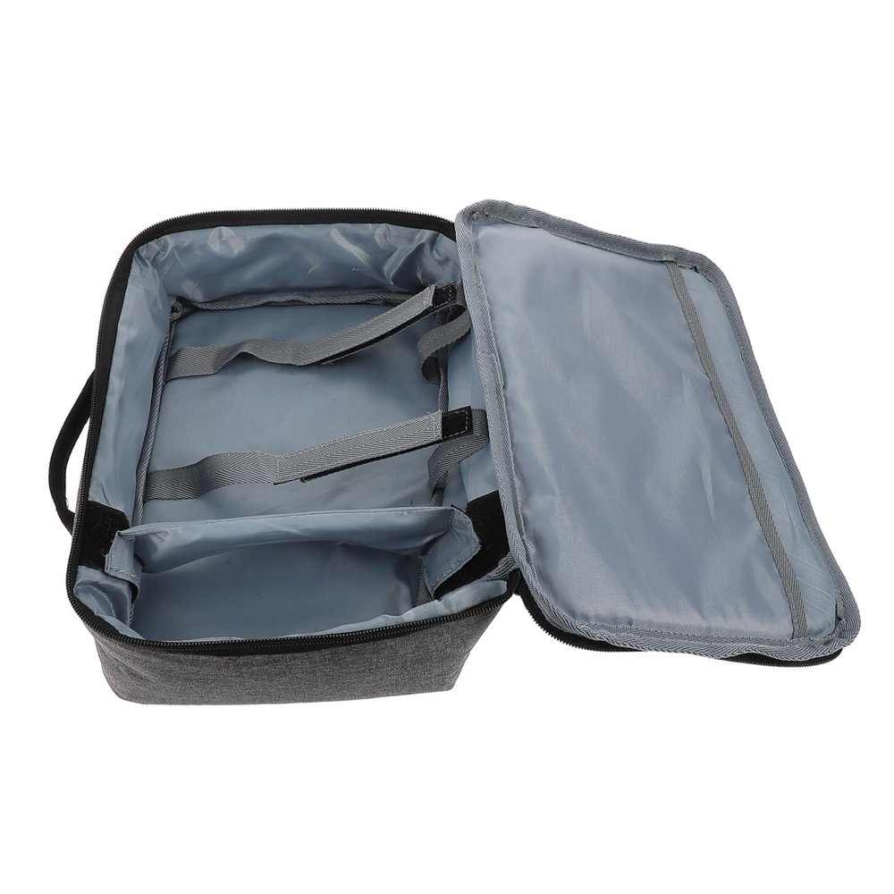 ARTIBETTER Layered Projector Storage Bag Compact Portable Case for Digital Projectors Travel Office Use Handle Bag Screen Travel Pouch