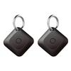 2 pcs GPS Tracker for Personal Items  Mini Wireless Locator for Dogs, Cats, Bags, Keys, Wallets & More  Waterproof & Compact  Black view 1