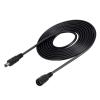 lowmountainswere DC 12V Power Adapter Extension Cable 5.5 * 2.1mm Male Female Power Cord Extend Wire 1M 2M 5M 10M Cable for Camera Router(10M) view 3