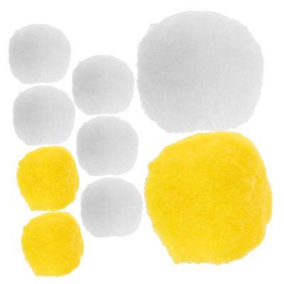 Mahjong Table Cleaning Ball 9Pcs Plush Automatic Dust Catcher for Tiles