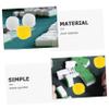 Mahjong Table Cleaning Ball 9Pcs Plush Automatic Dust Catcher for Tiles view 3
