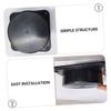 BESTonZON 2pcs Recessed Speaker Handles Plastic Amplifier Handle Replacement Parts for Audio Speakers Comfortable Carrying Design Easy to Install Robust and view 3