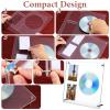 Yardenfun Cd Display Holder Stand Acrylic Photocard Frame for Dvd Cd Rack for Photos Sturdy Multi-functional Organizer for Home Retail Use view 3