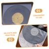 Mikinona 100pcs Vinyl Record Sleeves Static Storage Pouches for Records Protects Against Dust Scratches and Stains for Vinyl Collectors and Music view 3