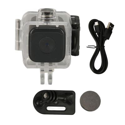 1080P Mini Camera with Infrared Night, Multifunctional for Sports Outdoor Activities, HD Video High Res Photos, 30M, 128GB Expandable Storage