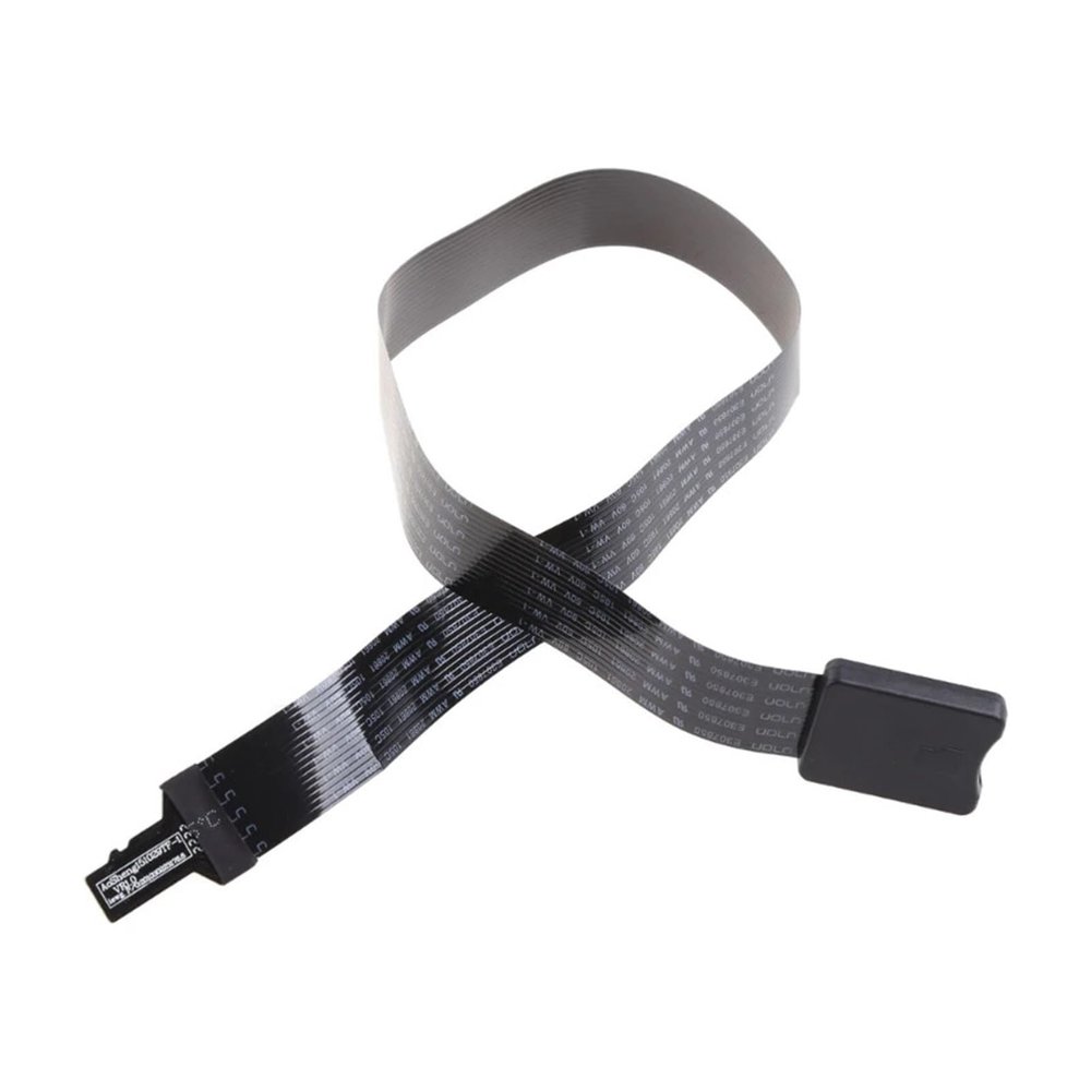 lowmountainswere 2024 New TF Card Female to TF Male Flexible Memory Card Extension Cable Reader TF to Extension Adapter Cable(SD to SD 15cm)