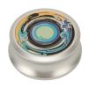 LP Turntables Disc Stabilizer, Professional Record Weight Clamp with Silicone Pad, 330g Gold Weight for Effective Vibration Damping, Improves Sound Quality, HiFi Experience (Silver) view 1