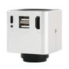 1080P 60FPS HDMI USB Video Microscope Camera Multifunction Measurement for Watch and Mobile Phone Repair - Silver view 1